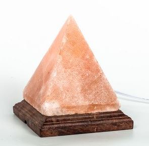 Himalayan Salt Crystal Pyramid Lamp - Large